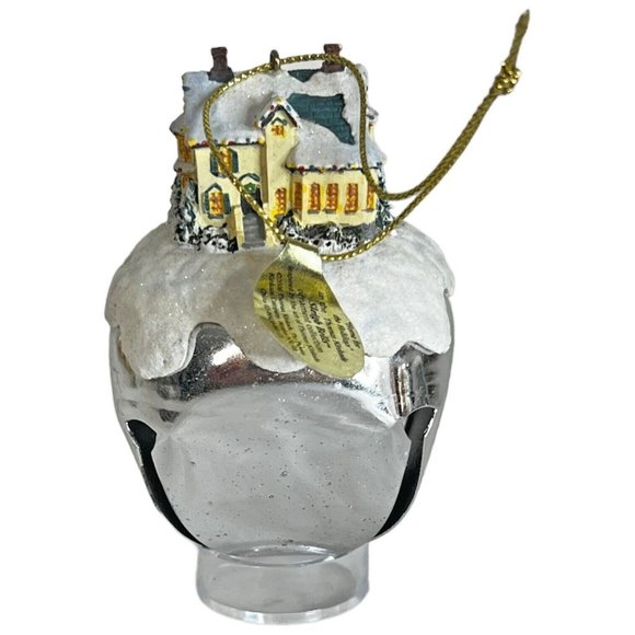3 The Ashton Drake Galleries Thomas Kinkade Sleigh Bell Ornament Collection 2006 - Picture 7 of 12